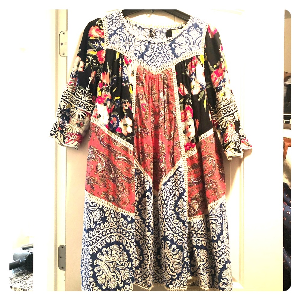 Anthropologie Vanessa Virginia Inez Swing Dress